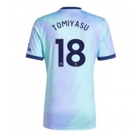 Fotbalové Dres Arsenal Takehiro Tomiyasu #18 Alternativní 2024-25 Krátký Rukáv